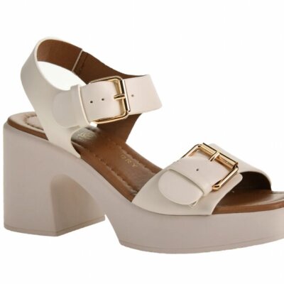 Buckle Block Heel