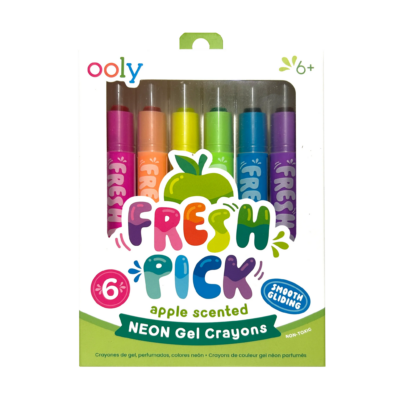 Fresh Pick: Apple Scented Gel Crayons (Set of 6)
