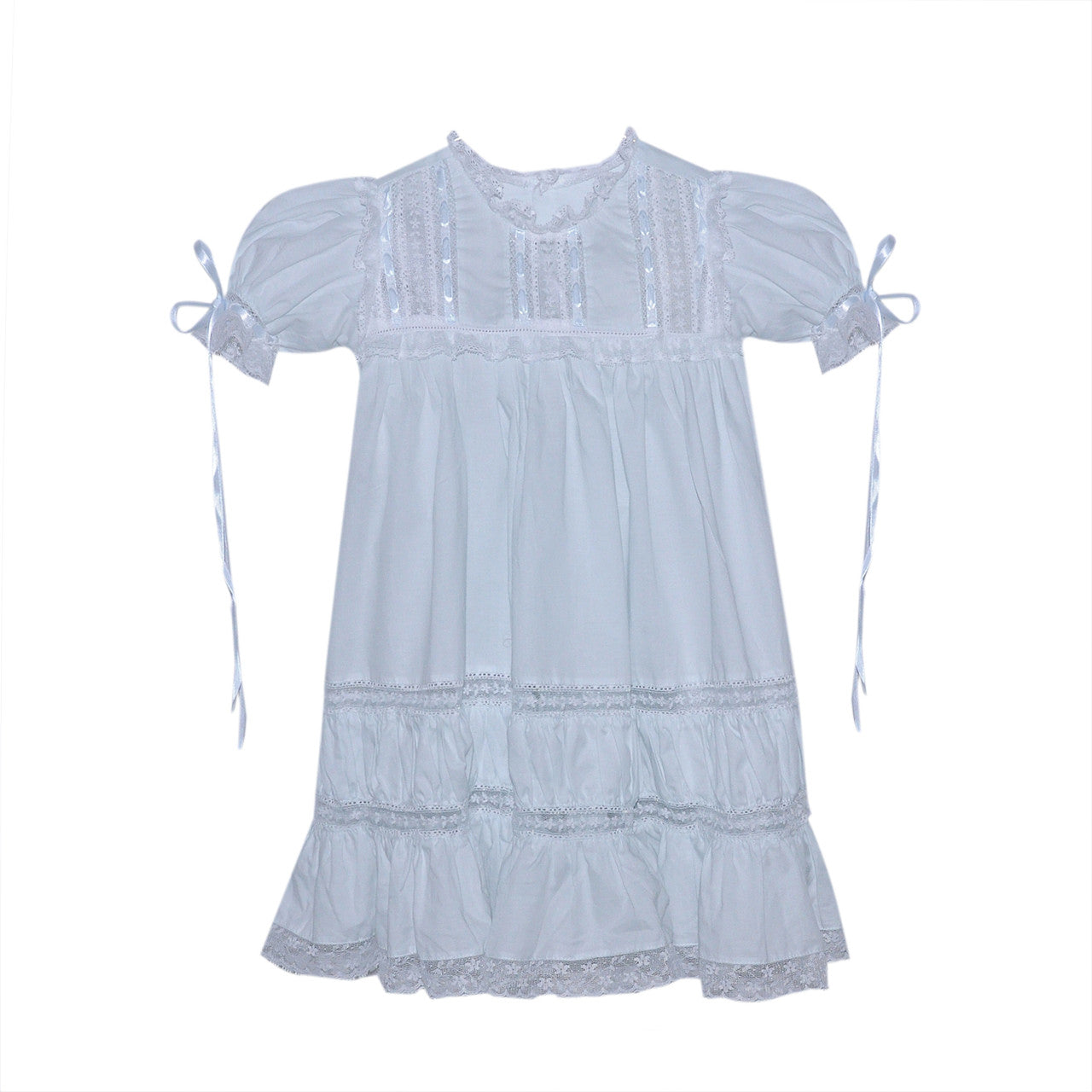 macy's blue and white dress Mill Women's Wonderful White A-line Maxi Dress - blue
