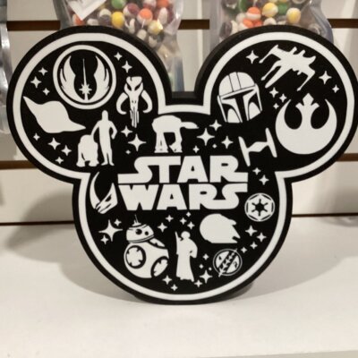 Star Wars light box 3-D print