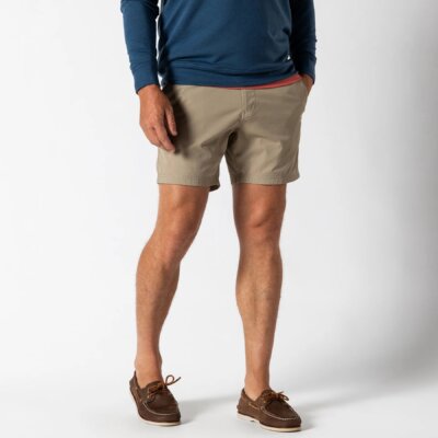 Harbor Perf. Short Khaki