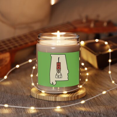 City Scented Candle - Hoover, Alabama , 9oz Aromatic Candle