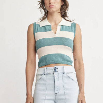 Waverly Collar Top