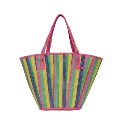 Resort Party Fuchsia Midi Tropez Tote