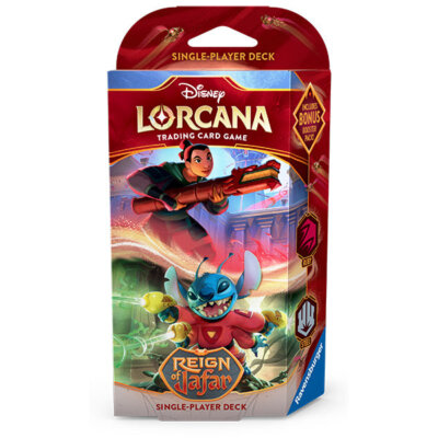 Disney Lorcana: Reign of Jafar Starter Deck - Ruby & Steel