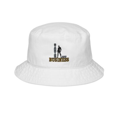 Standing on Business Embroidered Bucket Hat