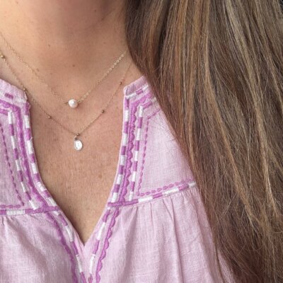 Nugget of Joy Pearl Necklace