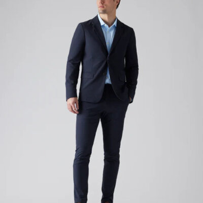 Commuter Blazer - Slim Fit True Navy