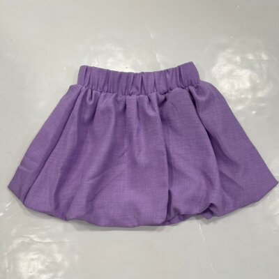 Lavender 2 Tone bubble Skirt