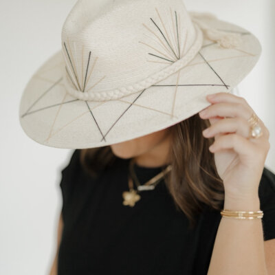 Goldie Hat: Palma in Black