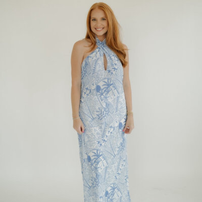 Gia Sicilian Summer Midi Dress