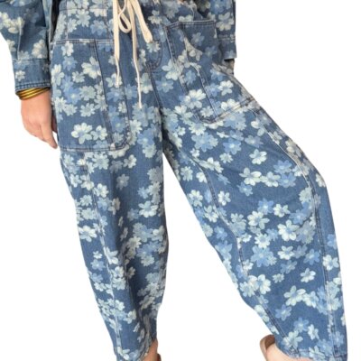 Fresh As A Daisy Barrel Jeans