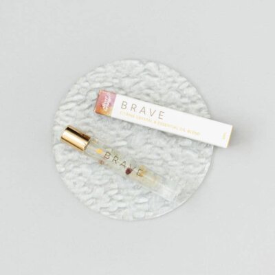 Brave – Citrine Crystal Roller | Uplifting Aromatherapy