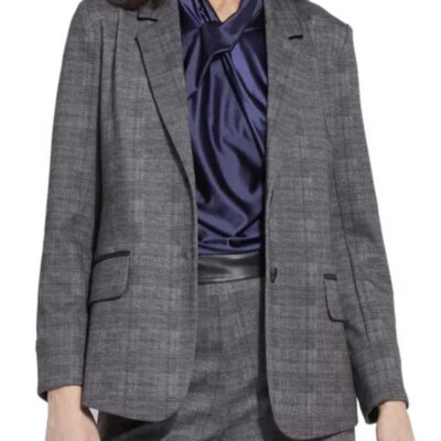 Lysse Everest Ponte Blazer-Charcoal