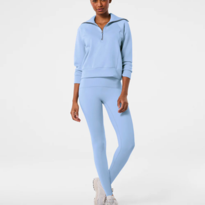 AirEssentials Half Zip- Hydrangea