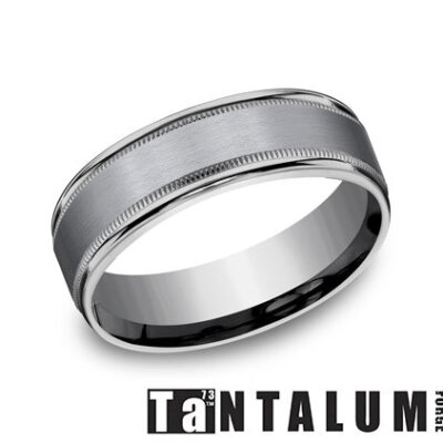 Benchmark 7mm Tantalum Men’s Wedding Band