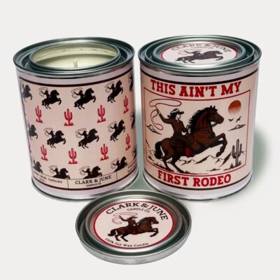 Rodeo Cowgirl Candle