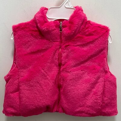 Reversible Hot Pink Crop Vest