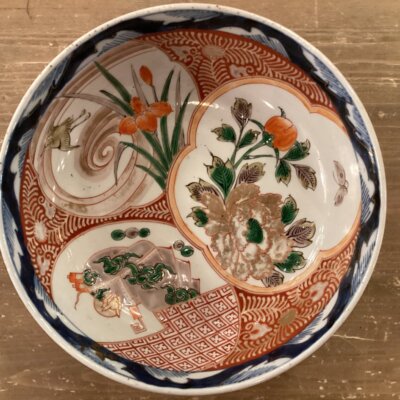 8 1/2” Japanese Imari Bowl