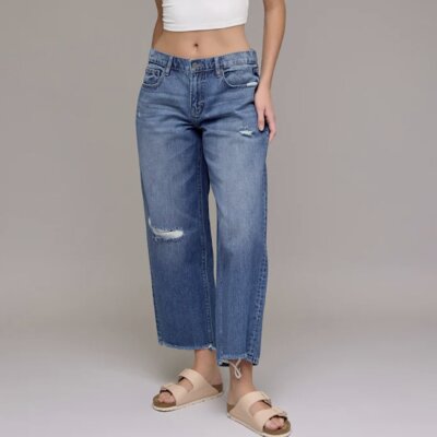 Hidden 28" Alyx Baggy Denim- Dark