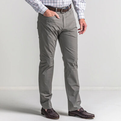 Harris Perf. 5-Pocket Pant Steel