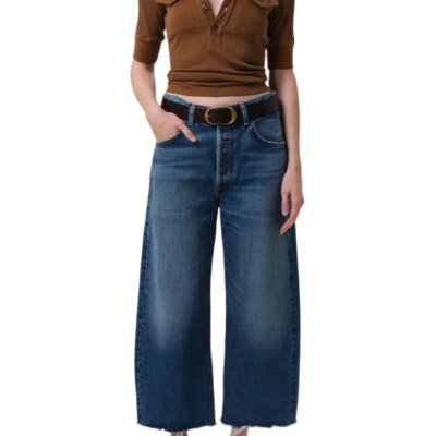 Ayla Raw Hem Crop
