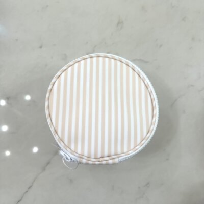 Jewel Round Case - Pimlico Stripe Sand