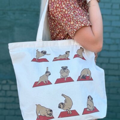 Namast’ay Stylish Canvas Tote
