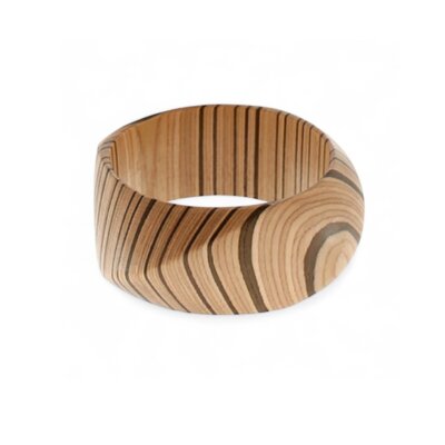 Branching Out In Style Wooden Bangle Bracelet