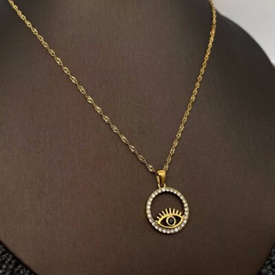 Evil Eye Charm Necklace