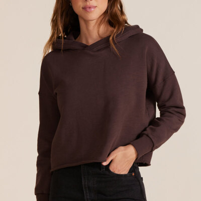 bobi Hi Low Cropped Hoodie
