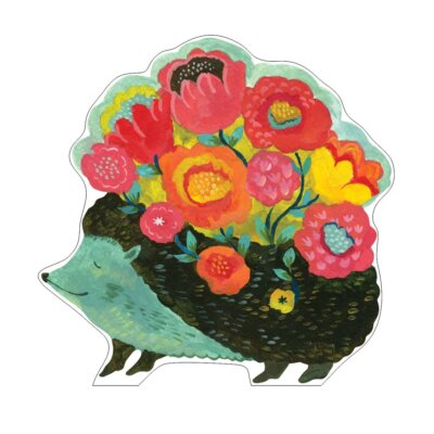 Hedgehog Blossoms Mini Acrylic