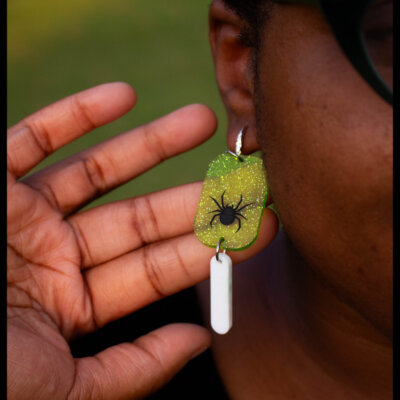 Spooky Suckers Lollipop Earrings