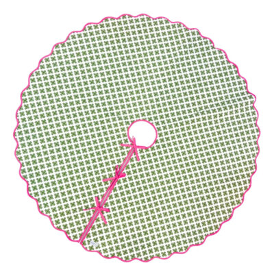 Brushstrokes Green Tree Skirt