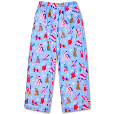 Ski Dogs Plush Pants
