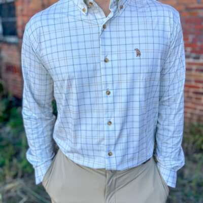 Gentry Check Button Down