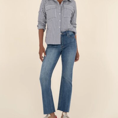KUT Kelsey Ankle Flare- Rigor