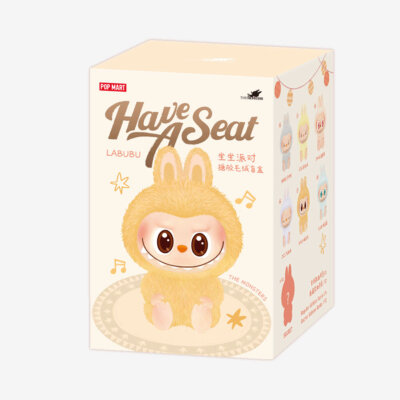 The Monsters- Labubu Have a Seat Series-Vinyl Plush Pendant Blind Box