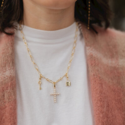 Charm Bar: Cora Necklace