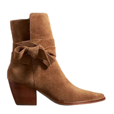 Colton Bow Ankle Boots