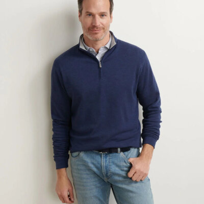 Crown Comfort 1/4 Zip Navy