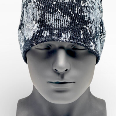 Splattered Beanie 0519 / Free Shipping