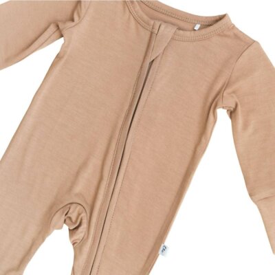 Dune Tan Bamboo Footie