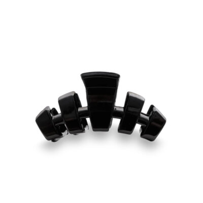 Tiny Jet Black Classic Hair Claw Clip