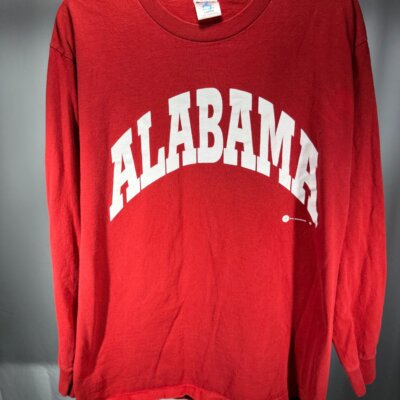 Vintage Alabama X Murina Spellout Long Sleeve Shirt Medium
