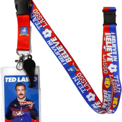 Ted Lasso Lanyard with Whistle