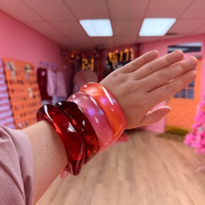 Colorful Statement Bangles