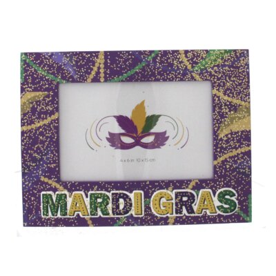 Beads and Feathers Photo Frame 4X6