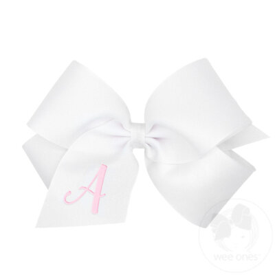 Monogrammed Bows