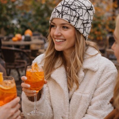 Splattered Beanie 0531 / Free Shipping